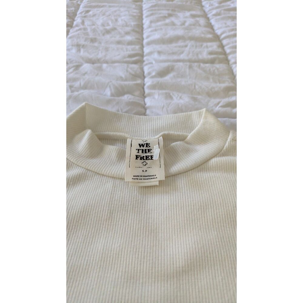 We the Free Ribbed Mock Neck Top sz. S - Picture 3 of 6